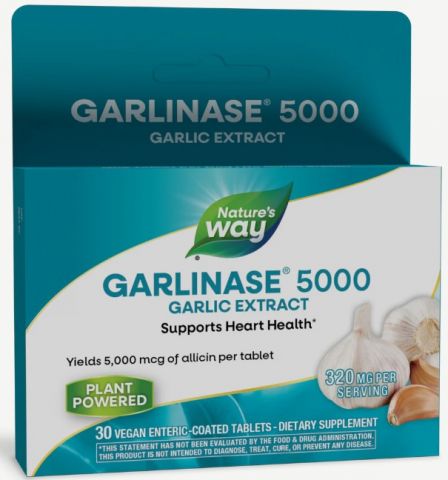 Garlinase 5000 Garlic, 320mg, 30 Tablets